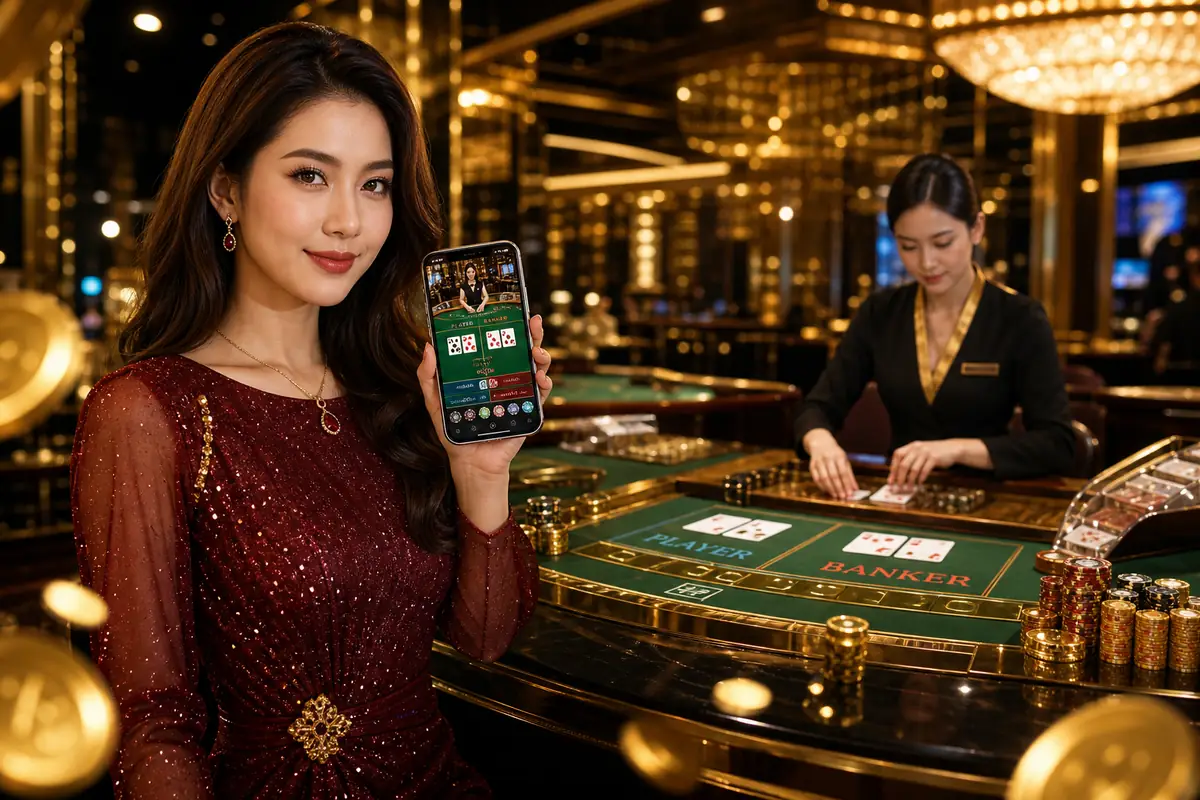 8g77 Live Baccarat ဒိုင်လူကြီး တိုက်ရိုက်ပြသမှု